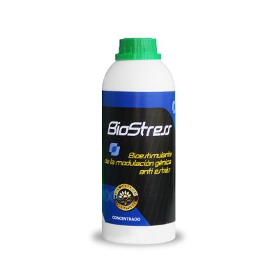 Bioestimulante Modulador Genético para tolerar estrés BIOSTRESS 1 Litro